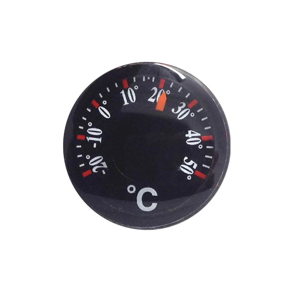 Mini Circular Thermometer Waterproof Scale Measurement Dial Thermometer Plastic 20mm High Accuracy Thermometer Kitchen