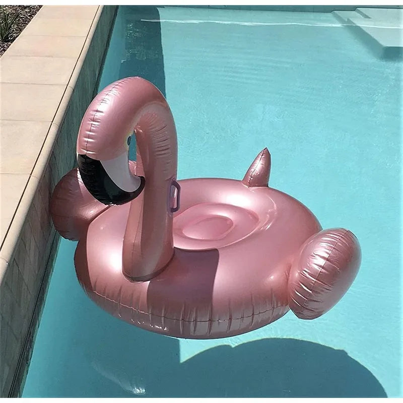 Flamingo Pool Float Fun Beach Floaties Inflatable Swimming Pool Toys floating bed Summer Pool Raft Lounger floating mat