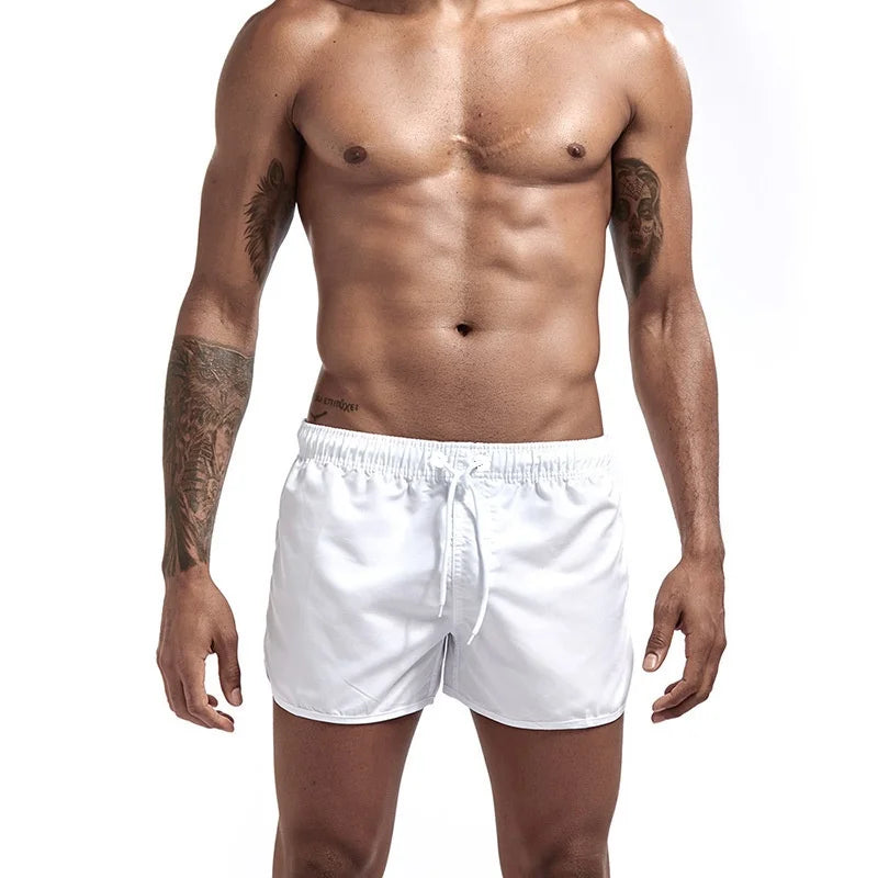 Swim Trunks Swim Shorts for Men Quick Dry Board Shorts Bathing Suit Breathable Drawstring With Pockets for Surfing Beach Summer
