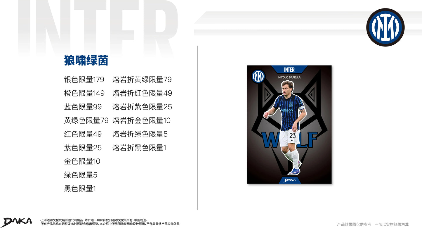 ‌2025-2026 Daka Ronaldo Messi Yamal Mbappe Roberto Baggio Football Collection Card Real Madrid Barcelona Manchester Player Card