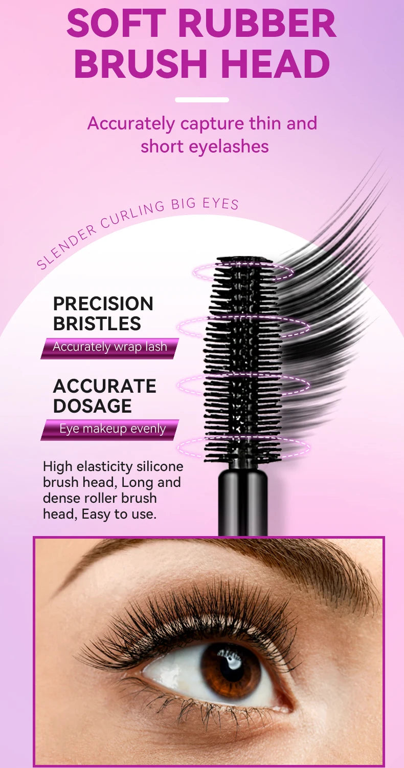 Mascara,waterproof and sweat proof, shaping and lasting makeup, creates natural eye makeup, and is the best gift for girls