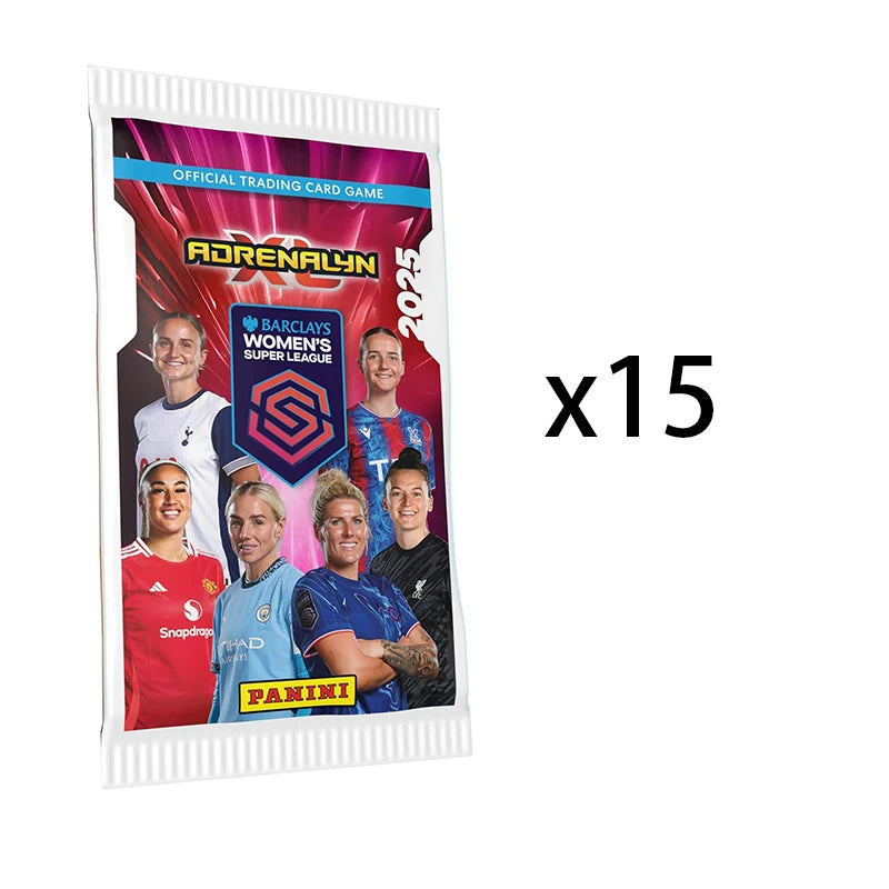 New 2025 Panini Adrenalyn XL Barclays Women's Super League Collection Card 8 Cards Per Pack in Stock FAST SHIPPING