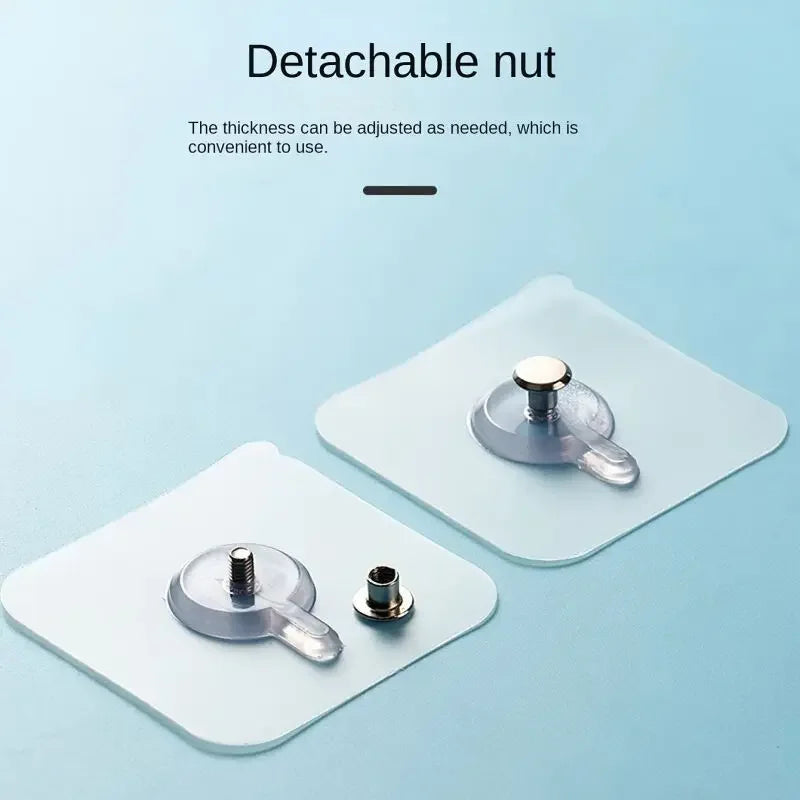 Strong Adhesive Wall Hook Without Piercing Picture Hanger Self-adhesive Wall Hangers Without Holes for Frame Poster Photo Clock