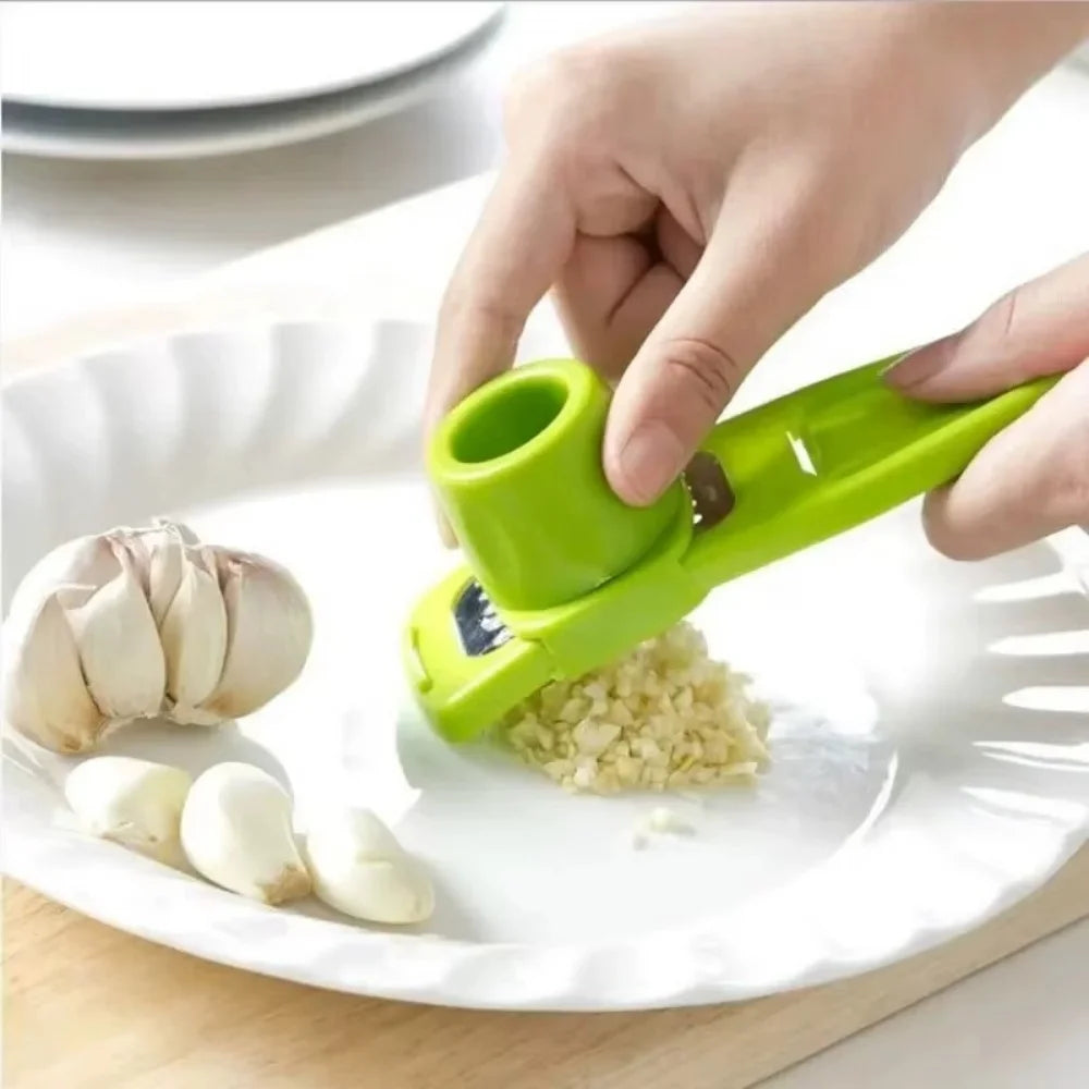 Garlic Peeler Ginger Garlic Press Grinding Grater Planer Slicer Garlic Crusher Chopper Cooking Tool For Kitchen Grater Grinder