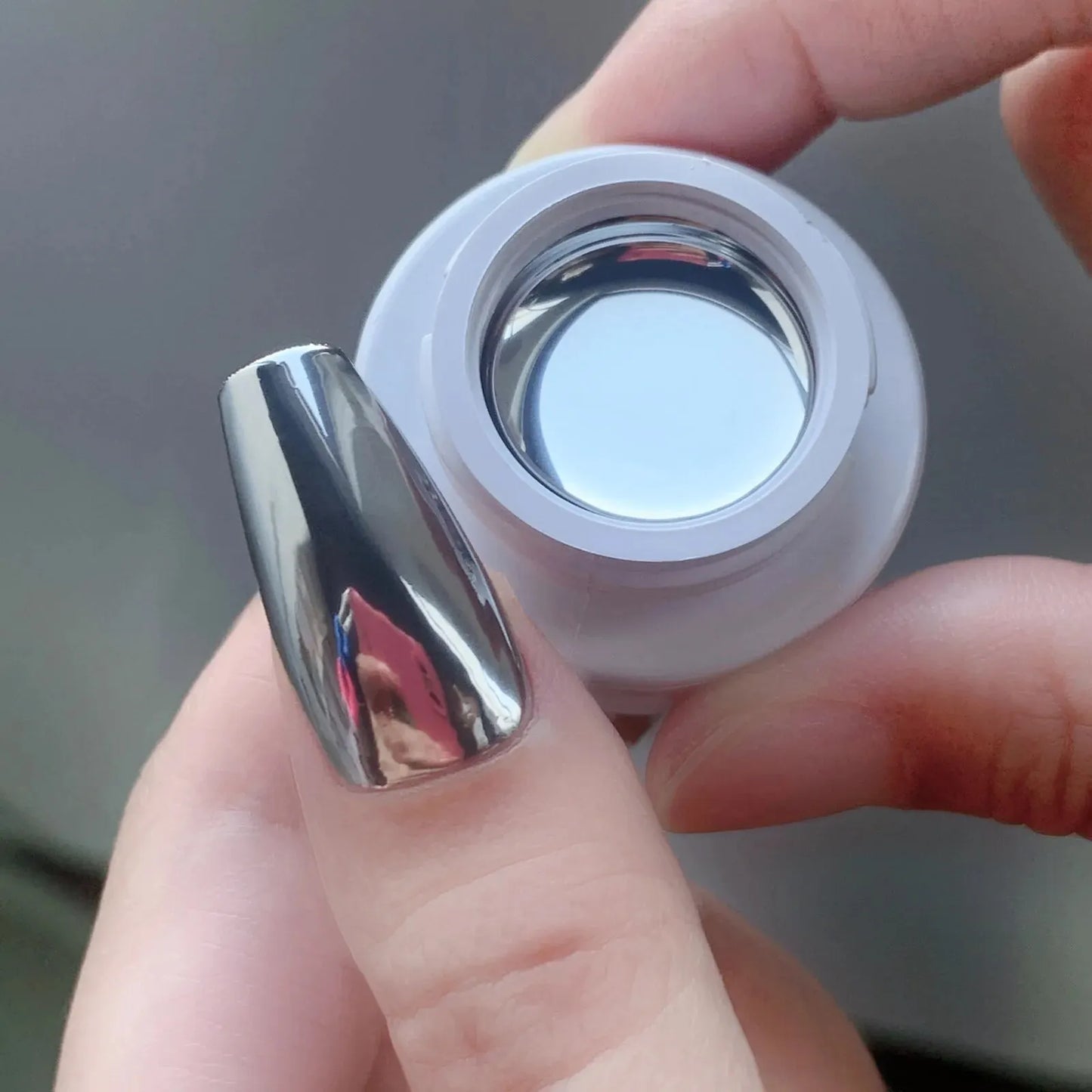 6ml/Box Super Bright Metallic Painting Gel Polish Silver Mirror Gel Nail Polish Flower Drawing Lines French Nails Art Decoration