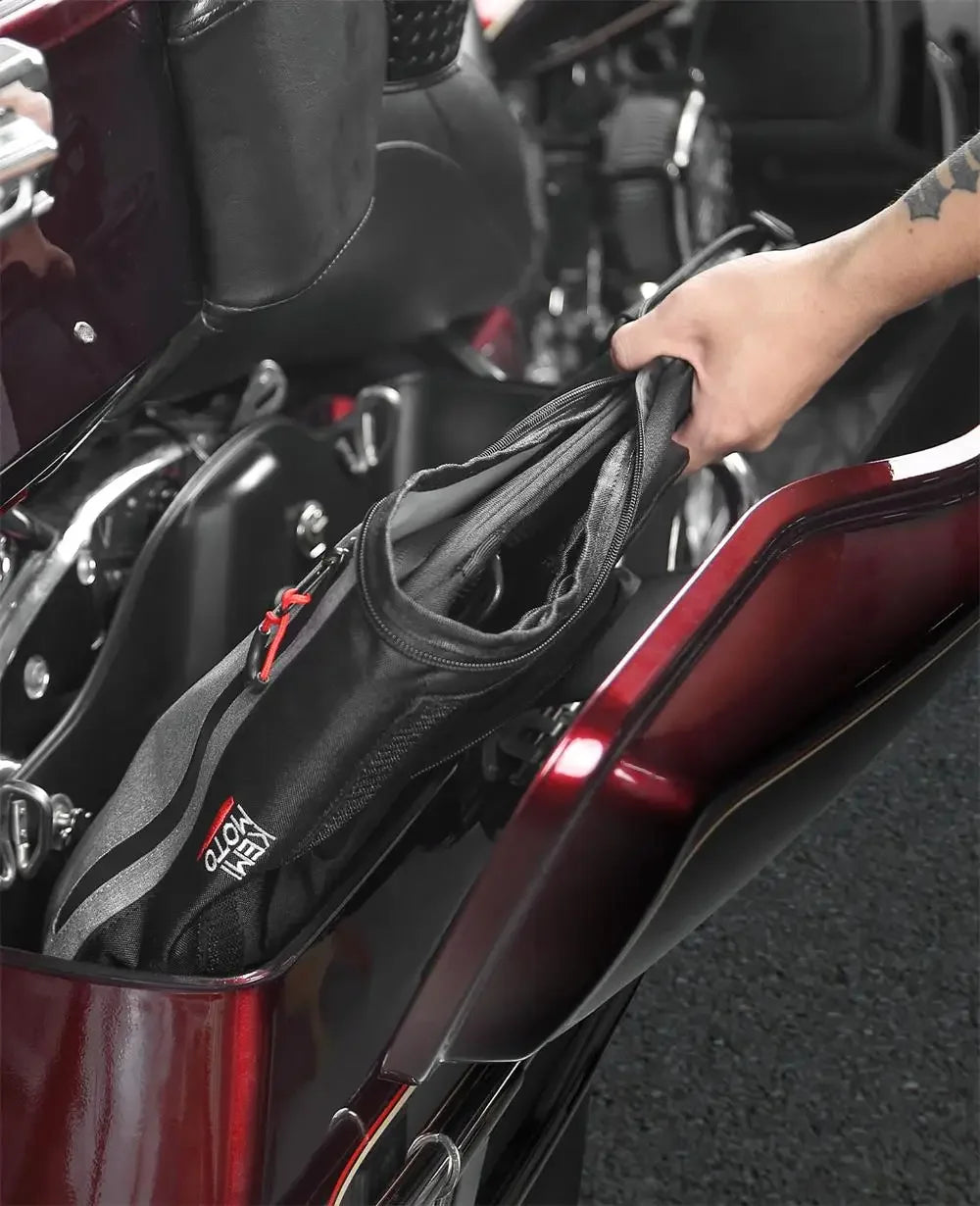 Motorcycle Pet Travel Bag Dog Cat Carrier Bag Portable 20lbs Folding Dog Carrier Backpack for Touring Street Glide Road King Bag