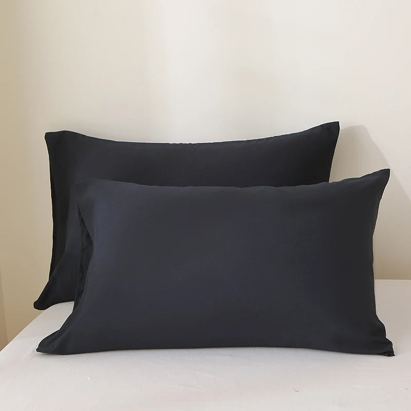 2 Pieces Sets 50x65cm 50x70cm 50x75cm 50x90cm 100% Brushed Fabric Pillowcases Pillow Cover Set