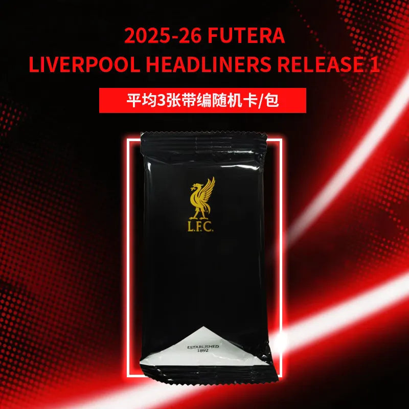 Genuine Futera 2025-26 Headliners Release 1 Soccer Trading Cards Official Licensed Collectible Football Cards Premium Gift Fans