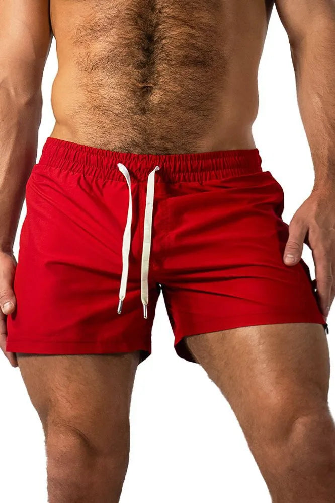 Cross-Border Sports Pants Sexy Shorts Fitness Running Trend Men's Underwear Boxers  Amazon European And American Foreign Trade