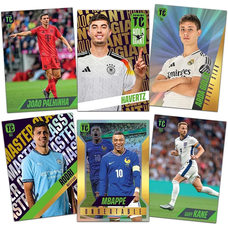 2025 Season PANINI Top Class Soccer Trading Cards Booster Pack - Limited Edition Signature Ballsuperstar Collection Fan Gift