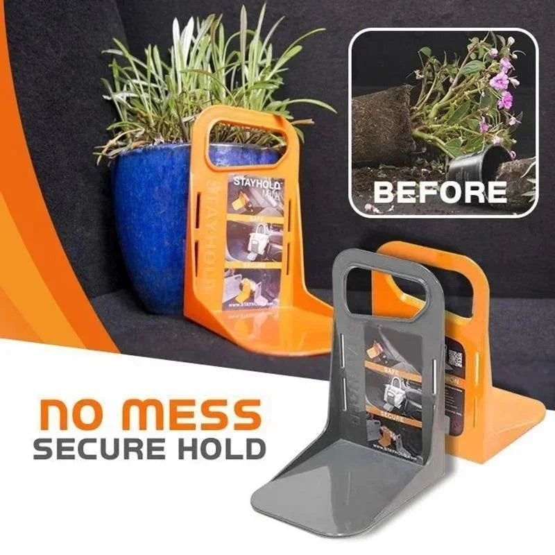 2pc Car Back Auto Trunk Fixed Rack Holder Stand Shake-proof Organizer Fence Storage Holder Adjustable Distance Storage Box Fixer