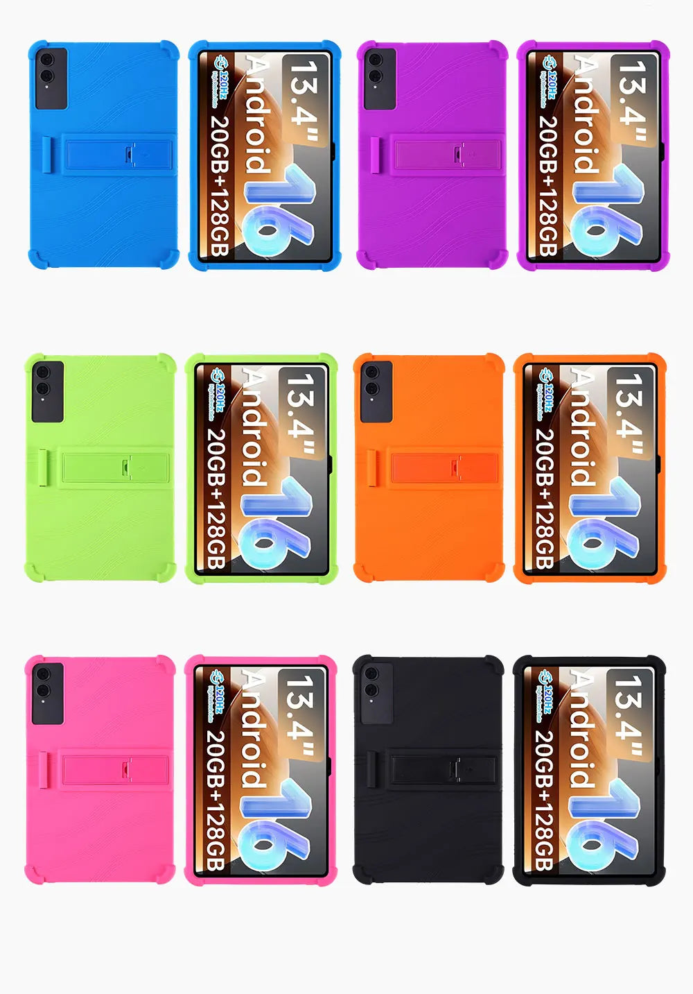 For  Teclast T65 Tablet 13.4-inch Eco-Friendly Silicone Tablet Case - Soft Shell Design, Shockproof & Durable Protection