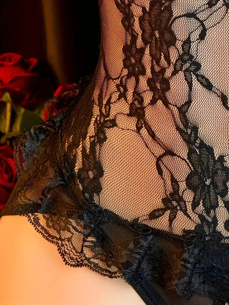Sexy Lingerie Porno Sexy Costumes Exotic Plus Size Sensual Lenceria Mujer Crotchless Plus Size Women Hot Erotic Nightie