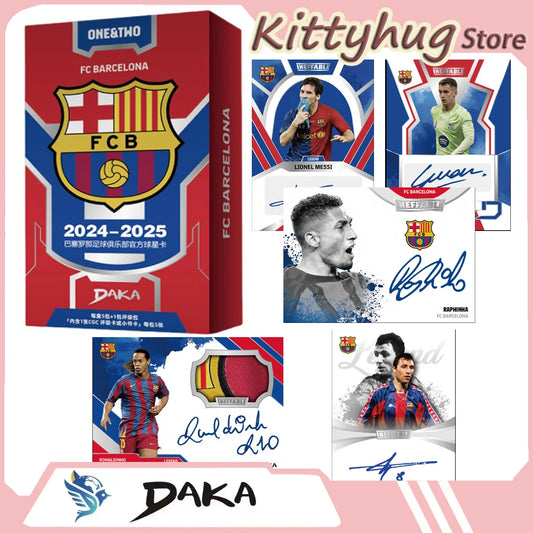 Daka 2024-25 Season Football Club Barcelona Official Sports Trading Card One & Two Series Pop Culture Toys
