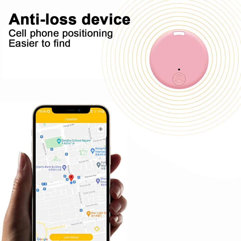 Anti-Lost Device Mini GPS Tracker Bluetooth Pet Kids Wallet Tracking IOS Android Smart Finder Locator Accessories 2025