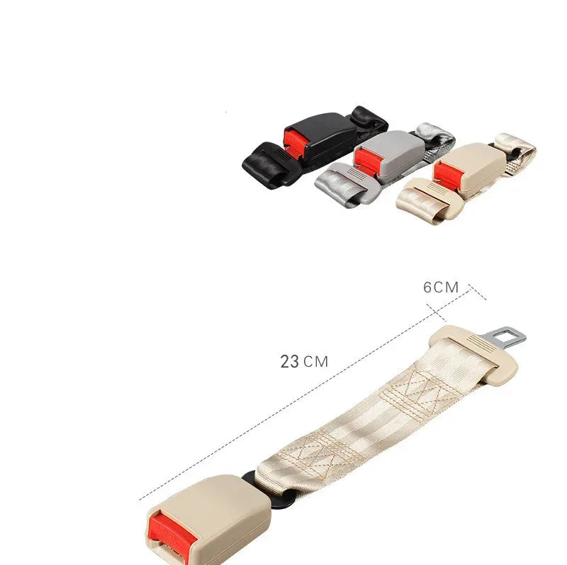 Adjustable Seat Belt Extenders Vehicle Specific Belt Extension Safety Certified Retractable Seat Belt Extension