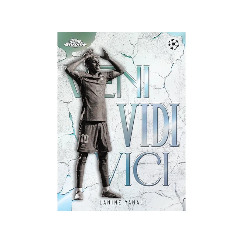 New 2026 Topps Chrome Soccer Club Competitions Hanger Value Box Trading Collection Card Currently in stock