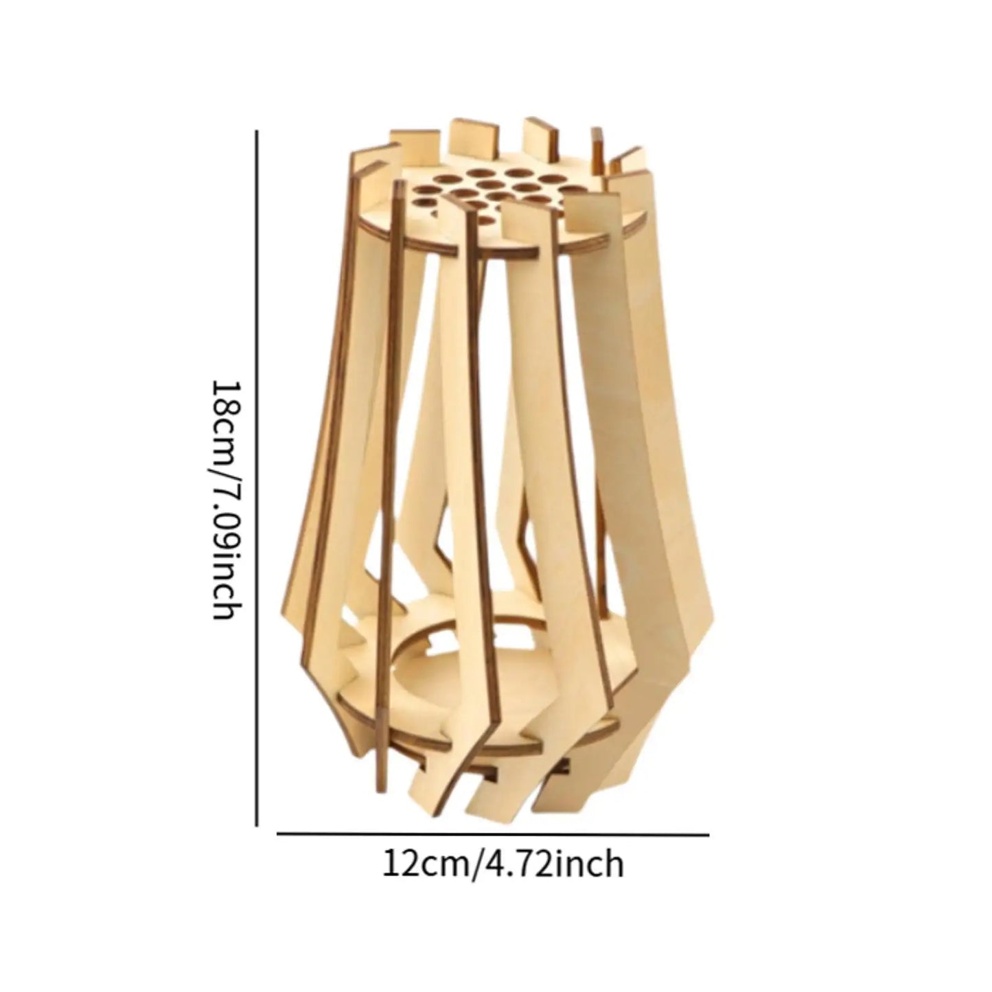 Vase Building Set Home Decoration DIY Unique Display Stand 3D Puzzle Flower Vase for Office Adults Women Flower Arrangements