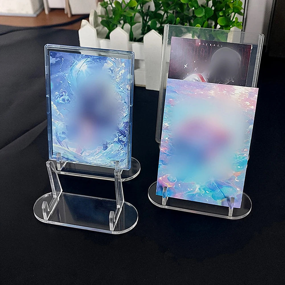 Clear Acrylic Trading Card Display Stand for PSA Graded Cards Sports Card Holder
