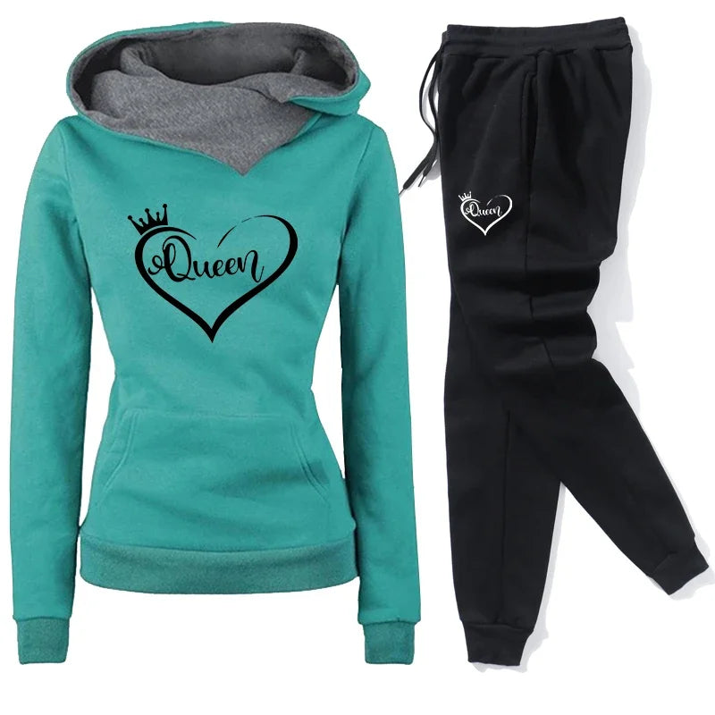 Hot Sales Fashion 2026 Women's Tracksuit Women's Clothing Casual Outdoor Daily Sweatpants Simplicity Sports Long Sleeve Pullover