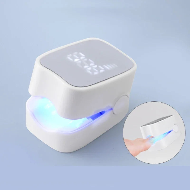 Nail Maintenance Device Hand & Foot Blue Light UV Lamp Paired with Gentle Essential Oil Light Treatment