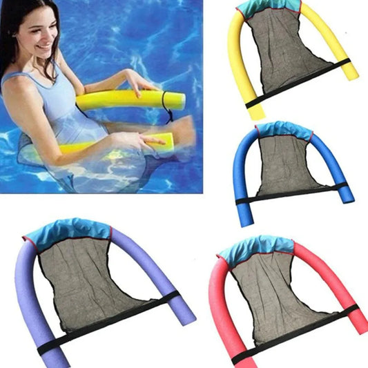 New Foldable Floating Water Hammock Polyester Fibre Floating rods are not included Pool mat Lightweight Floating Toys