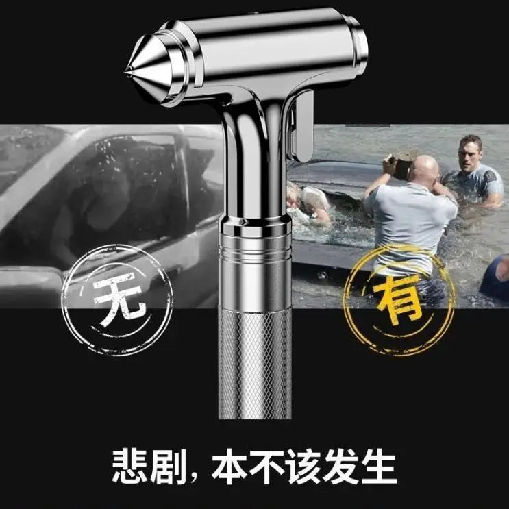 Car Safety Hammer Car Window Breaker Emergency Hammer with Seat Belt Cutter for Auto Rescue Escape Life Saver Hammer