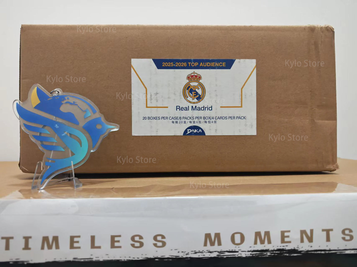 New 20 BOXES PER CASE Daka 2025-2026 Messi Yamal Mbappe Football Collection Card Madrid Barcelona Manchester Juventus Ale Milano