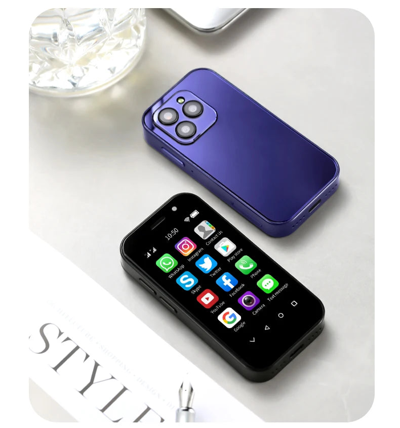 SOYES XS14 Pro Mini Smartphone Android 4G 3GB+64GB 2600mAh Face Recoginition 3.0 inch Phone Hot Sale