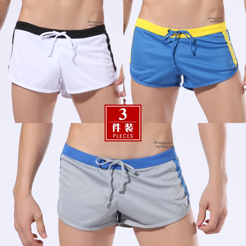 3Pcs/1Pcs Men's Quick Dry Mesh Breathable Beach Board Shorts Swim Surfing Sports Trunks