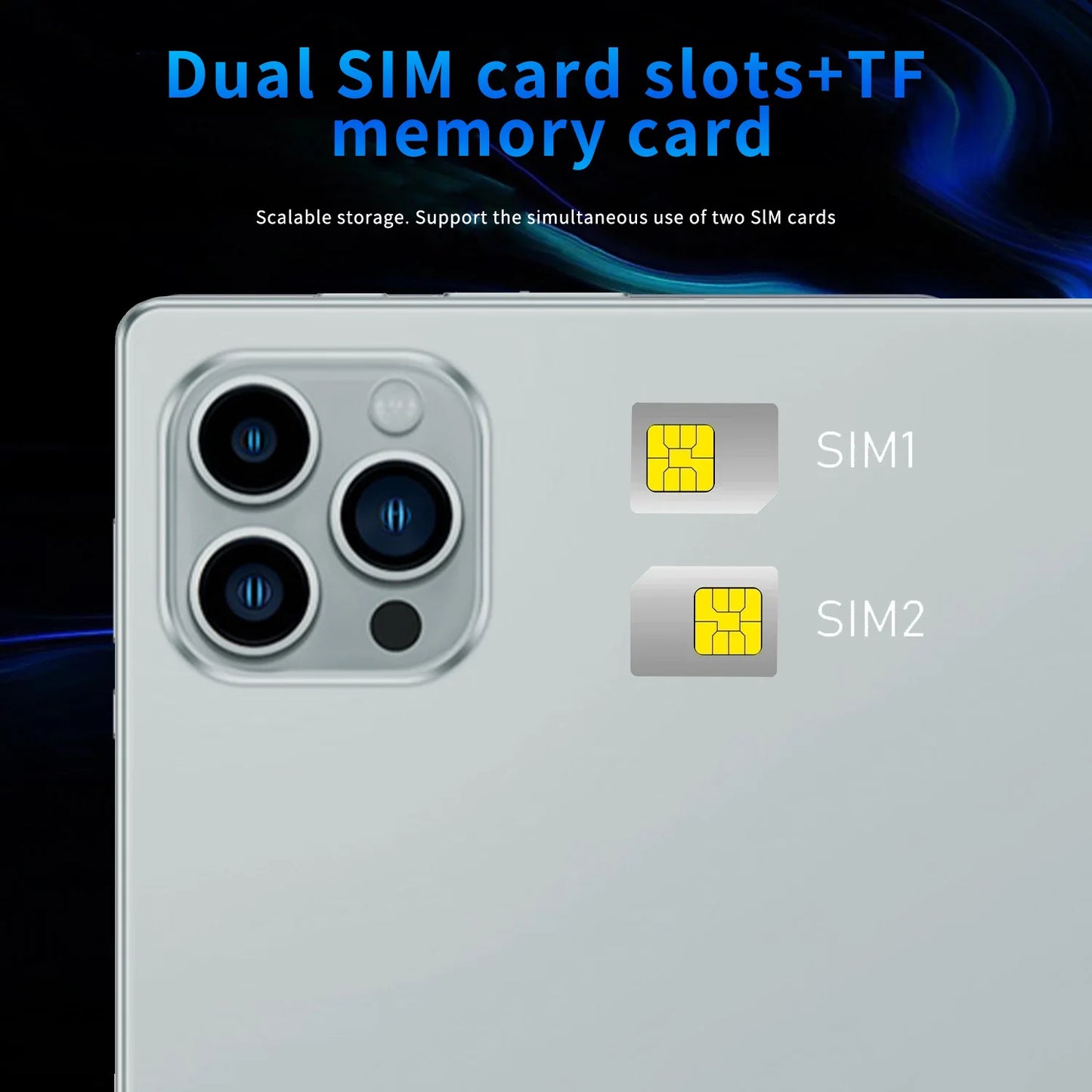 2025 Global BDF Android 13 Android Tablet 4GB+64GB HD Touch Screen Dual Card WIFI 6000mAh Battery  Octa Core