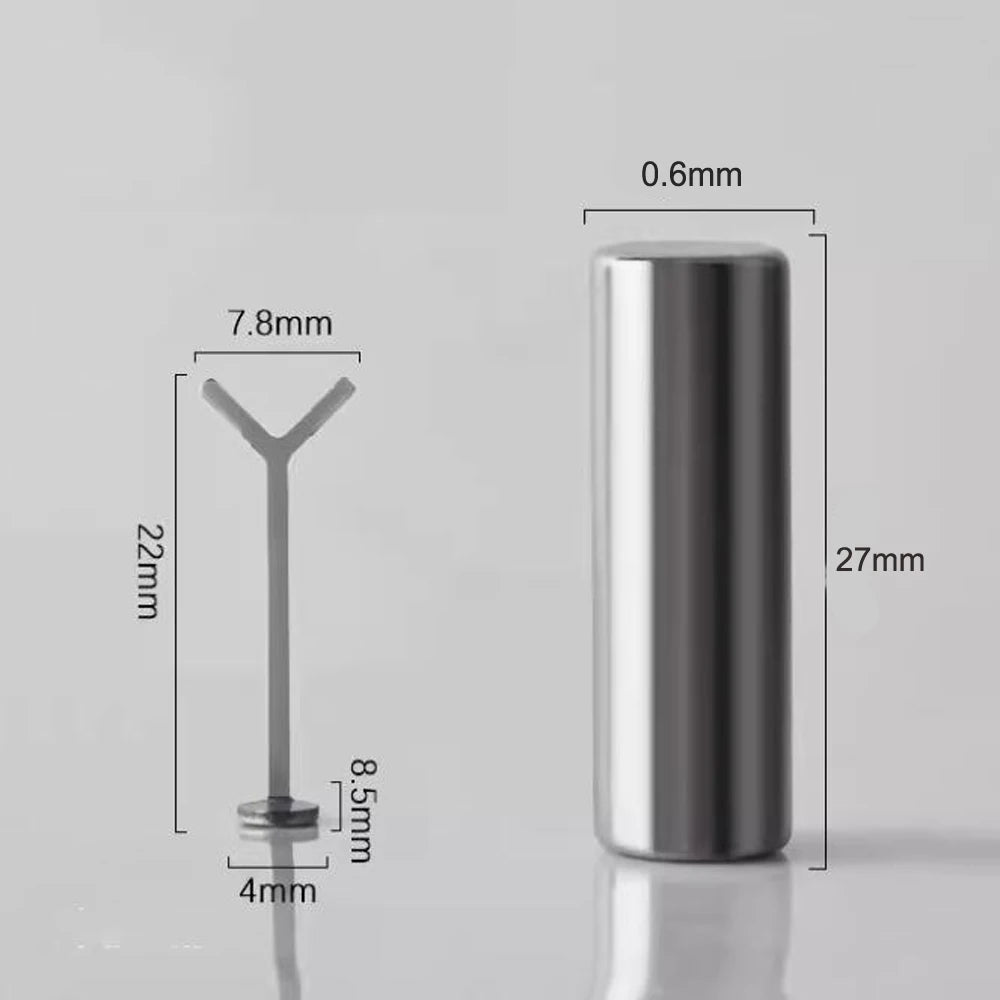 2/3Pcs Heart Cat’Eye Nail Magnet Set Y-shape,Cylinder Magnetic Stick for Creat French Cat Eye Love Shape On Nails Manicure Tools
