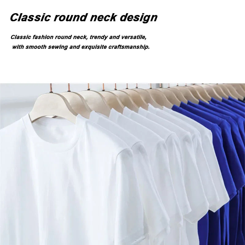 Men High Quality Cotton Blend Funny Dinosaur Print T Shirt Loose O-neck Summer Cool Men Tshirt Short Sleeve T-shirt Male Tee Top