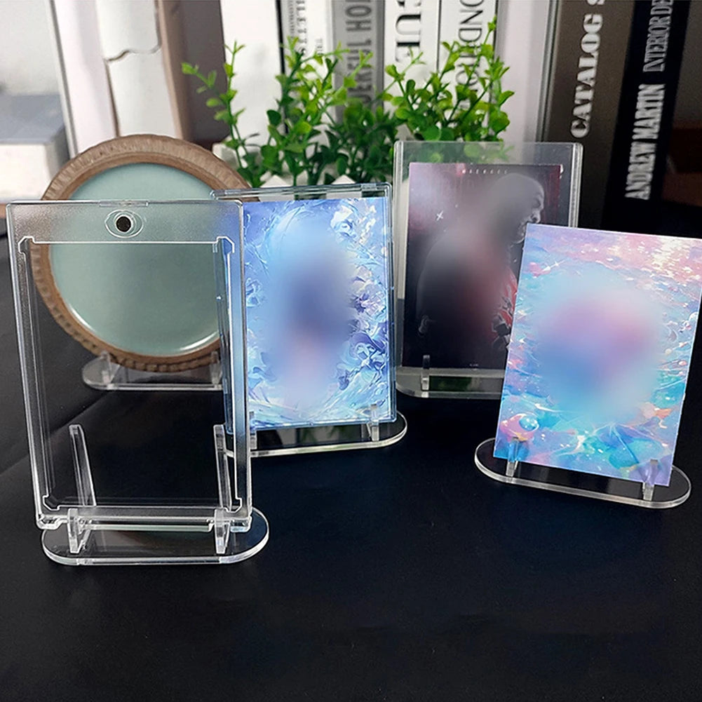 Clear Acrylic Trading Card Display Stand for PSA Graded Cards Sports Card Holder