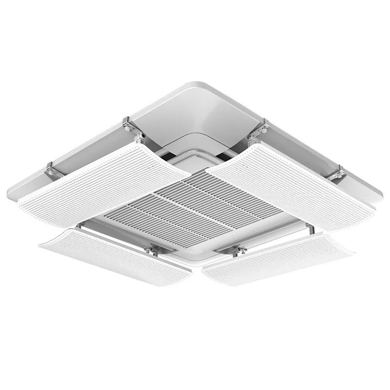 Central Air Conditioner Windshield Air Guider Ceiling Suspended AC Outlet Baffle Deflector Anti-Direct Blow Cassette Universal