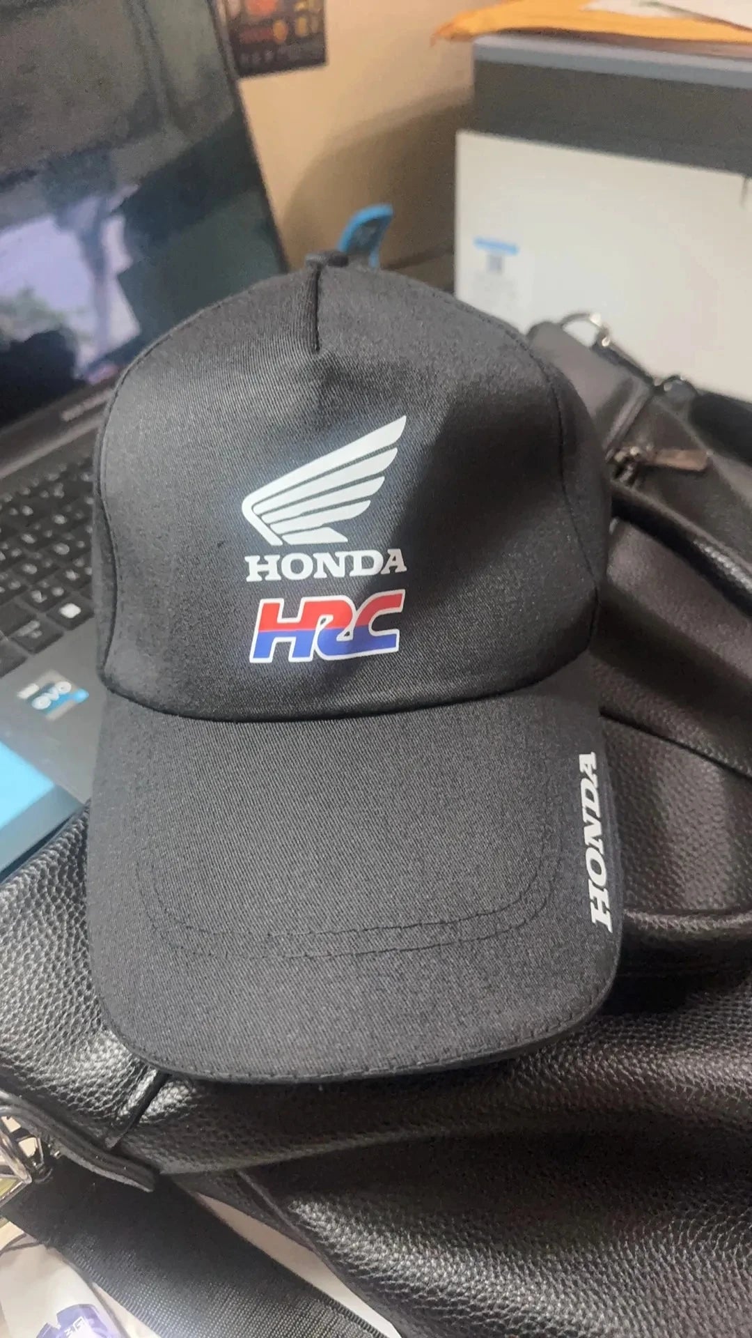 Honda Racing Motorcycle Baseball Cap Hat for Honda HRC CB400 CB650F CBF CRF NC750 Adjustable Outdoor Men Women Sports Casual Hat