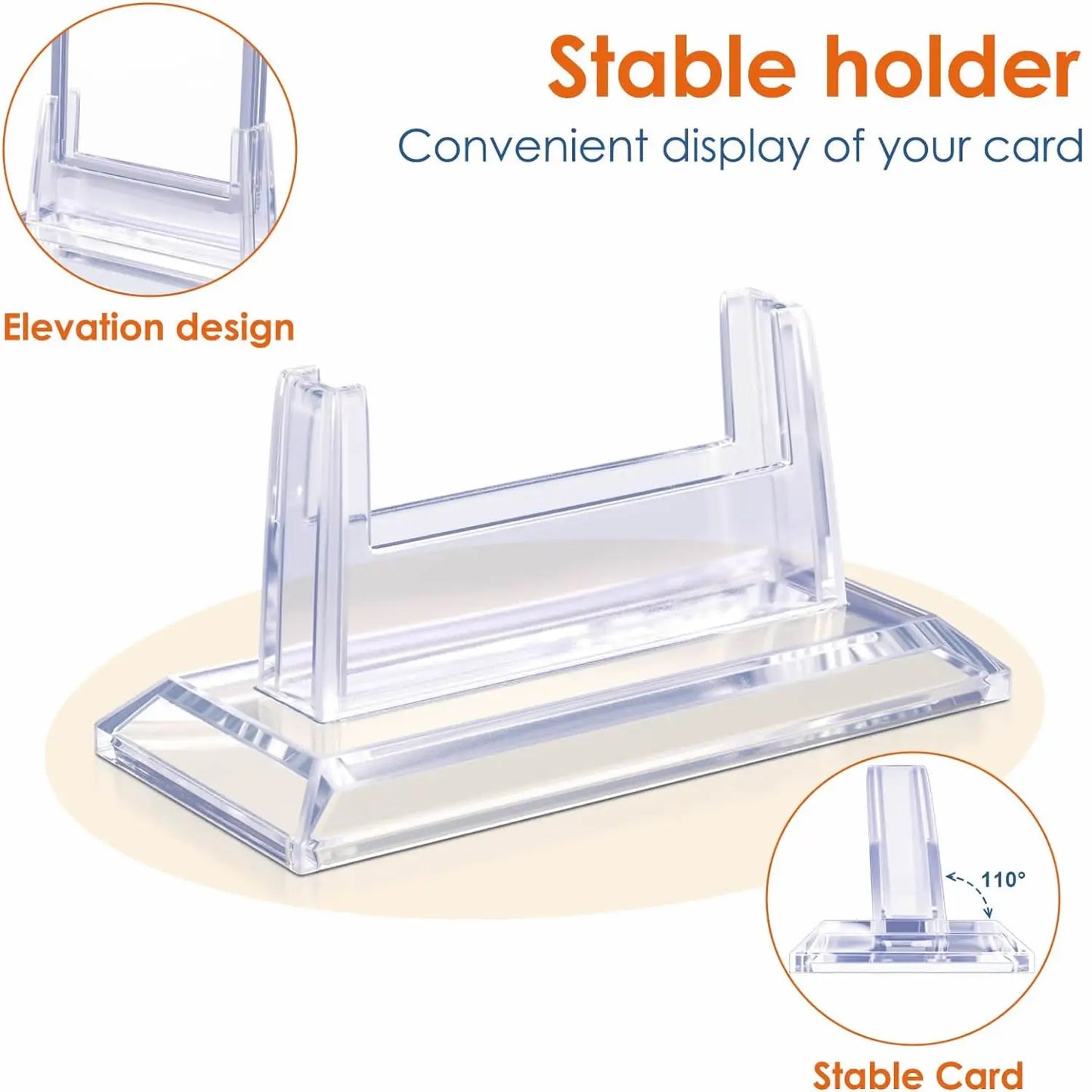 Magnetic Card Holder Support Set 35PT Hard Plastic Protectors Sleeves Trading Display Case Baseball Football Sports Yugioh Cards