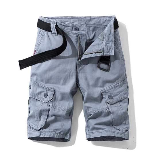 Navy Mens Cargo Shorts Brand New Army Military Tactical Shorts Men Cotton Loose Work Casual Short Pants Drop Shipping