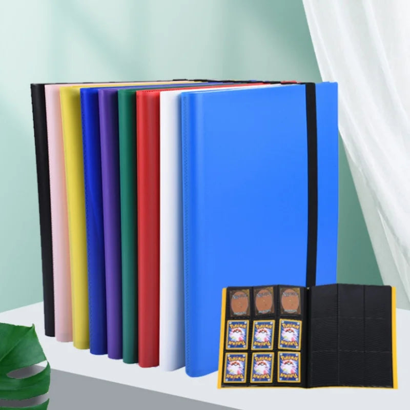Premium Multi-Pocket Trading Card Binder-Holds 160/360/480 Cards-Durable PP Cover-Ideal for Basketball, Soccer,and Sports Cards