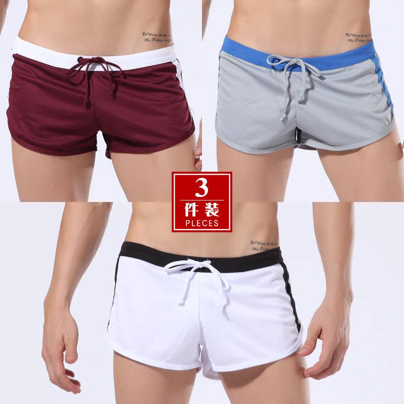 3Pcs/1Pcs Men's Quick Dry Mesh Breathable Beach Board Shorts Swim Surfing Sports Trunks