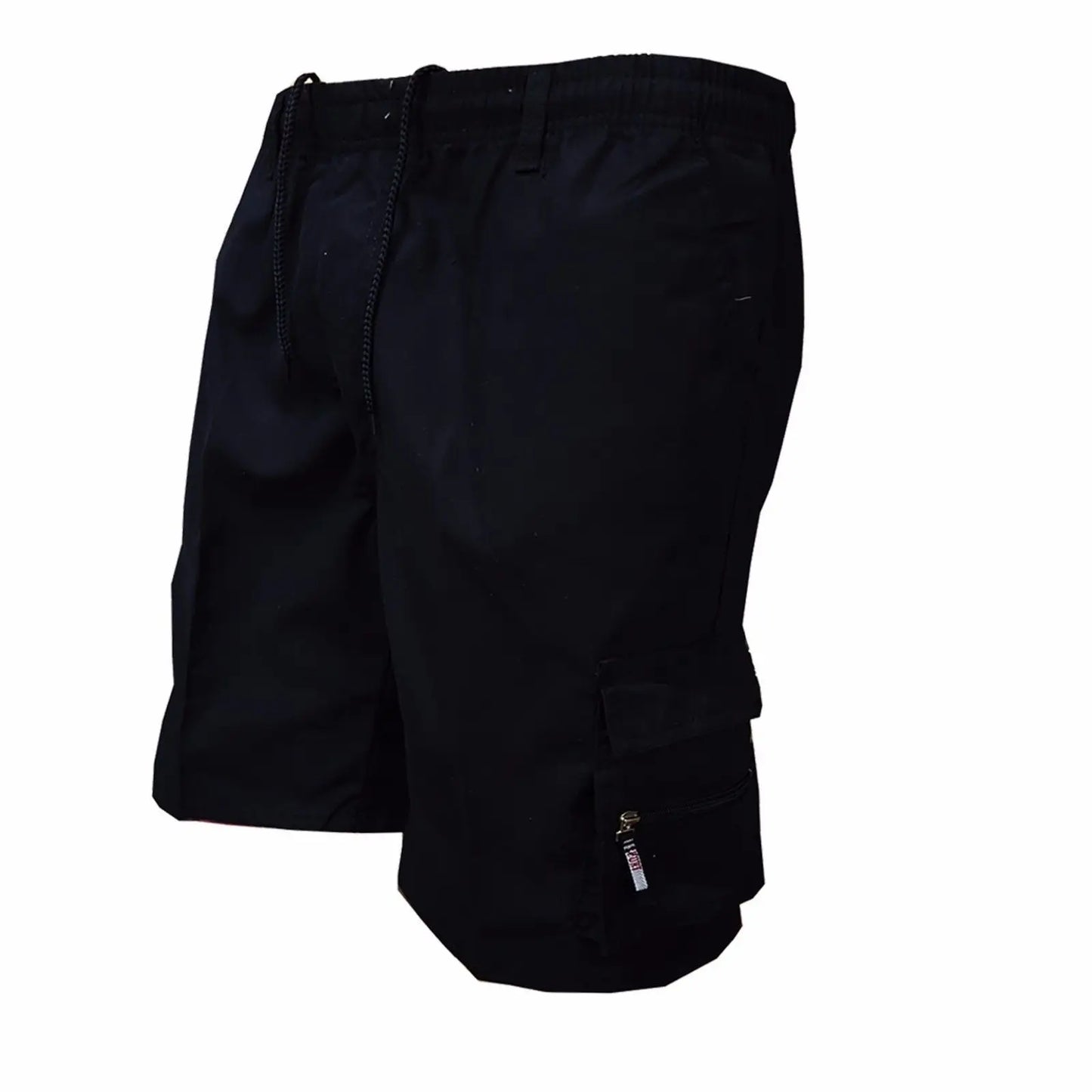 2025 Men's Tactical Shorts Summer Casual Jogging Cargo Shorts Loose Multi-pockets Elastic Waist Work Hiking Overalls Short Pants