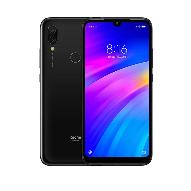 Global firmware Xiaomi Redmi 7 smartphone Dual Camera Dual SIM Solt Cellphone Android  used phone