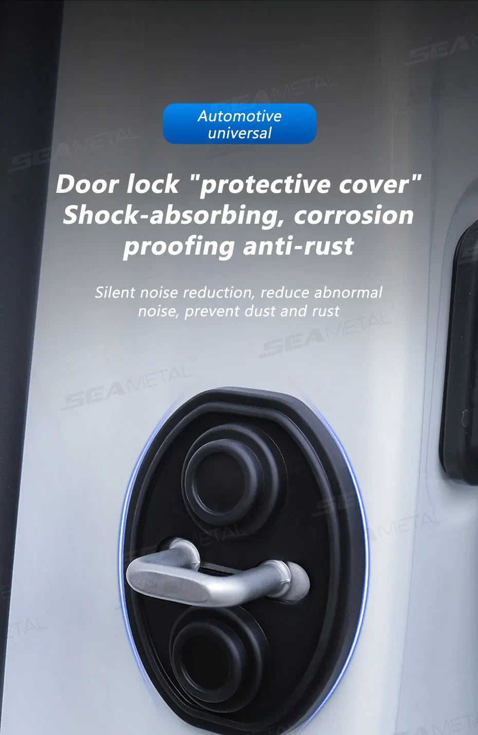 BLALION Car Door Closing Shockproof Silicone Cushion Mute Shock Absorber Protective Covers Mute Buffering Cushion Accessories