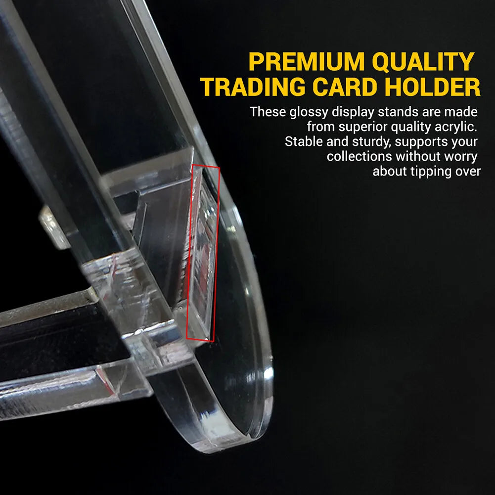 Clear Acrylic Trading Card Display Stand for PSA Graded Cards Sports Card Holder