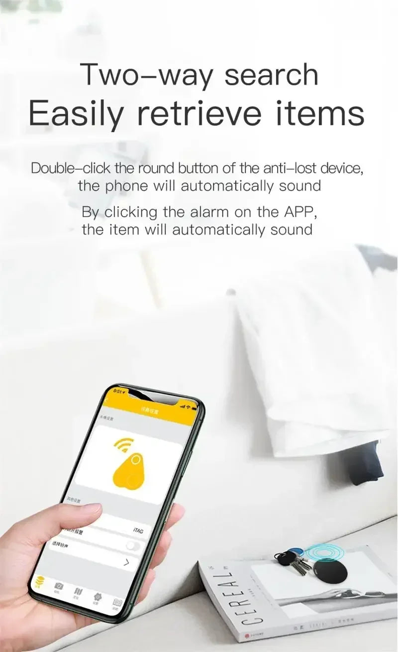 Xiaomi GPS Tracker Bluetooth 5.0 Anti-Lost Device Pet Kids Bag Wallet Tracking Smart Finder Locator Accessory For IOS Android