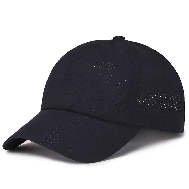 2023 New Summer Men Women Snapback Quick Dry Mesh Baseball Cap Sun Hat Bone Breathable Hats Adjustable outdoor hat