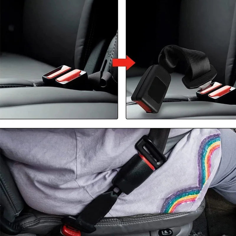 Adjustable Seat Belt Extenders Vehicle Specific Belt Extension Safety Certified Retractable Seat Belt Extension