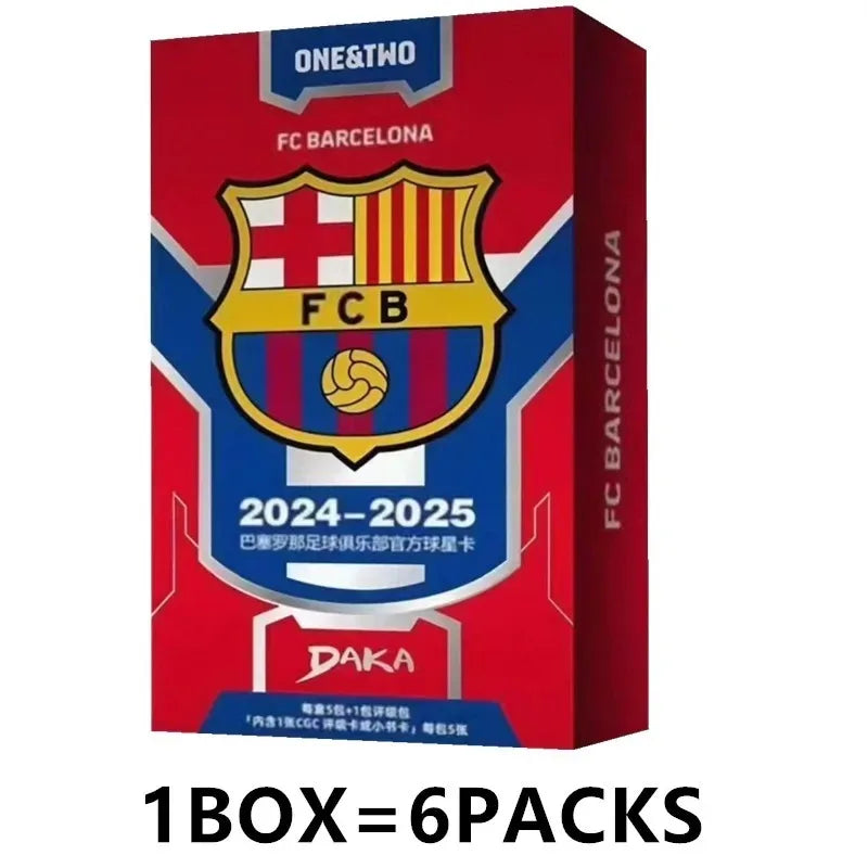Official Authentic 2025 DAKA Real Madrid Star Card Collection Box Limited Edition Numbered Signature Essential for Collecting