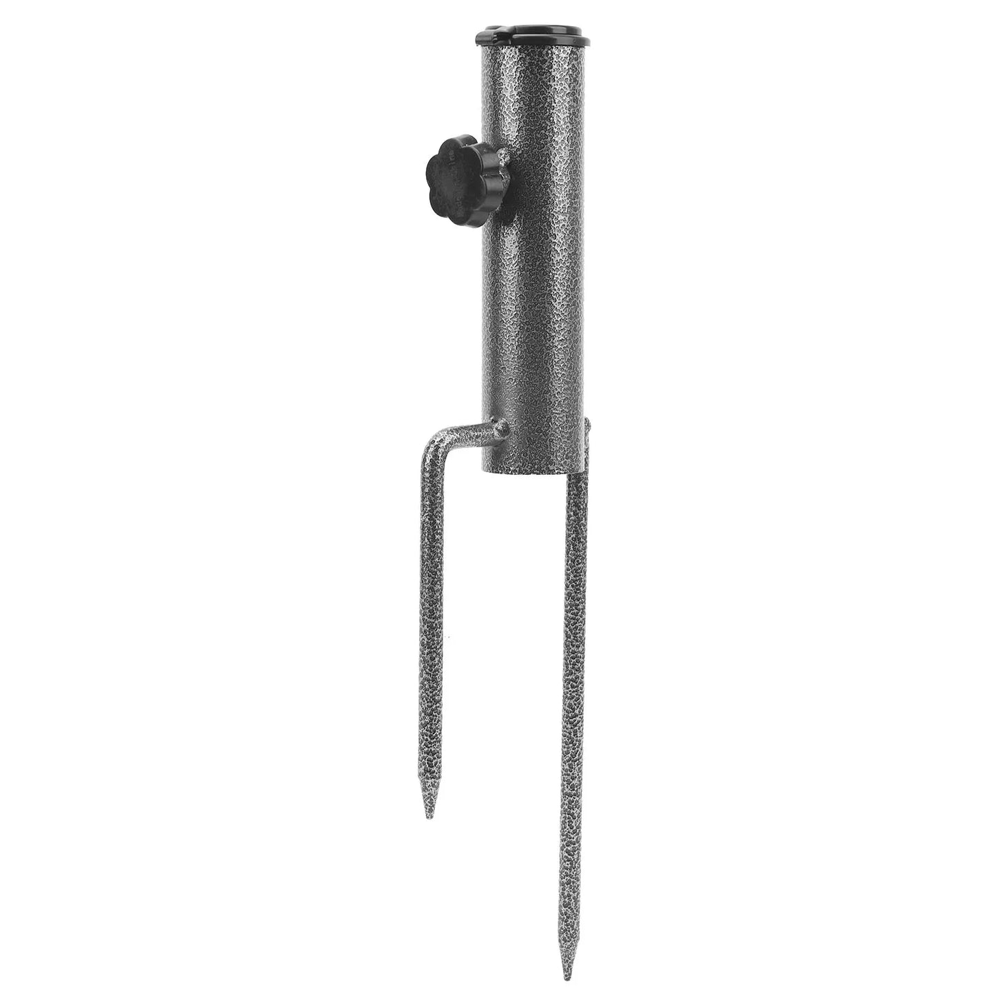Yard Umbrella Anchor Beach Umbrella Metal Ground Holder Adjustable Heavy Duty Round Beach Umbrella Iron Holder for Garden