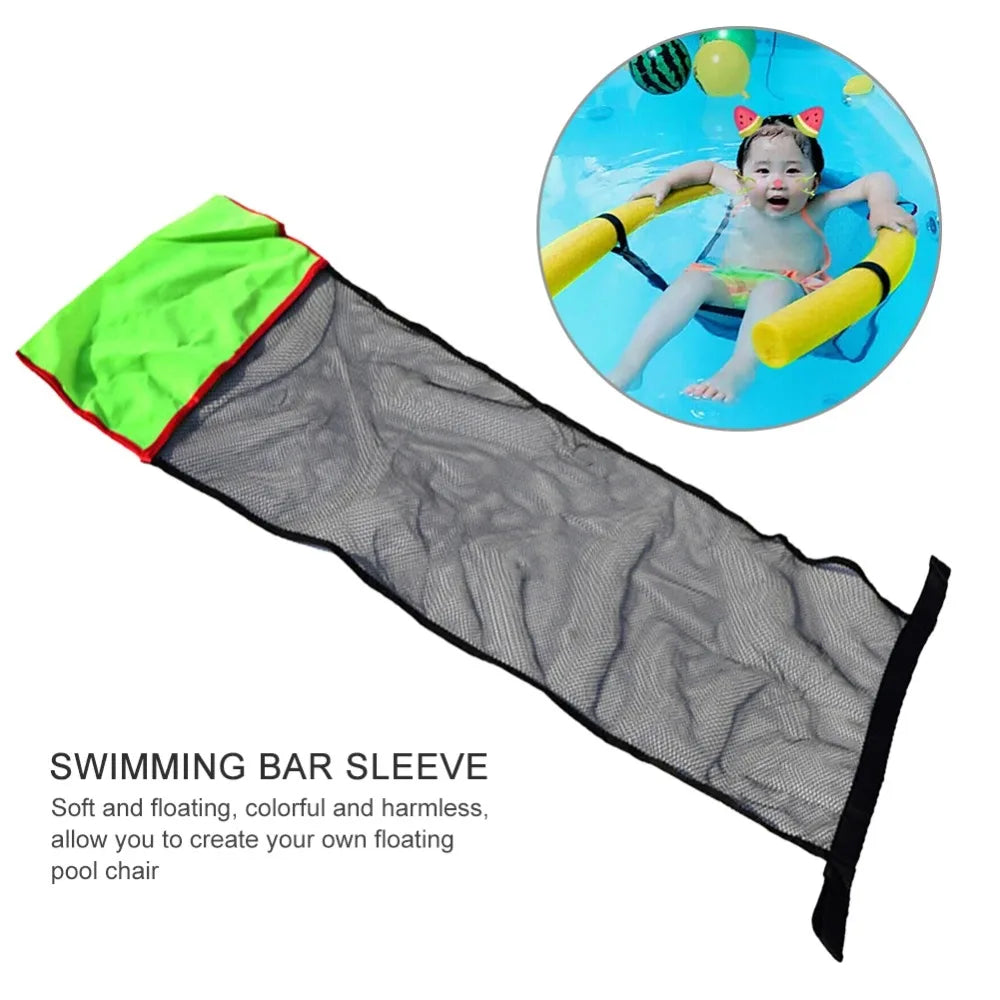 New Foldable Floating Water Hammock Polyester Fibre Floating rods are not included Pool mat Lightweight Floating Toys